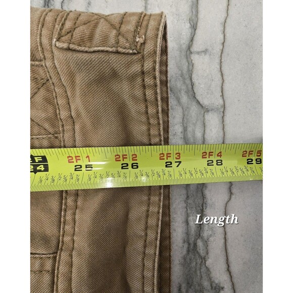 Wenven Jacket Mens Medium Khaki Field Military Utility Zip Snap Lined Canvas - Picture 10 of 15